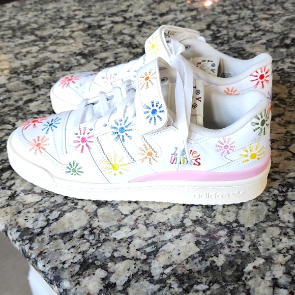 Adidas Forum Low Pride Shoes 7 1/2 - Picture 4 of 6